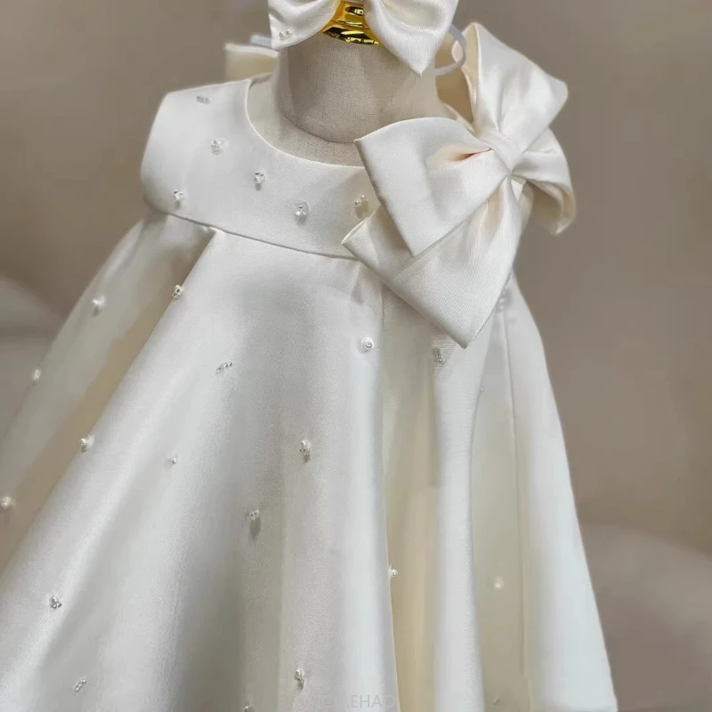 

Party Dress Korean Style Baby 1st Birthday Dress New Girls 100 DaysPhoto Shoot Outfit Christening Formal Wear Gown Toddler