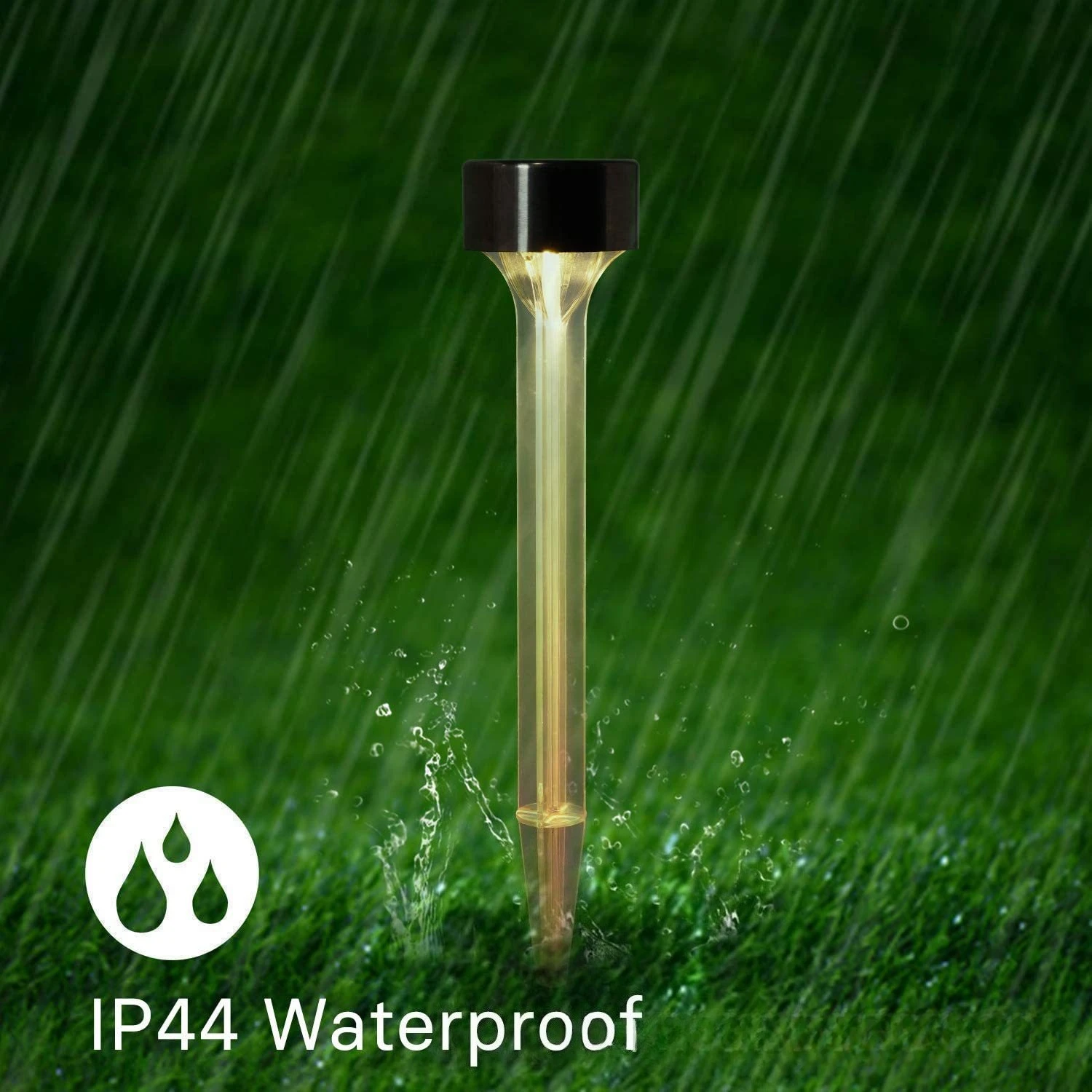 

Новый солнечный водонепроницаемый заземляющий светильник для наружного сада, украшения двора, газона