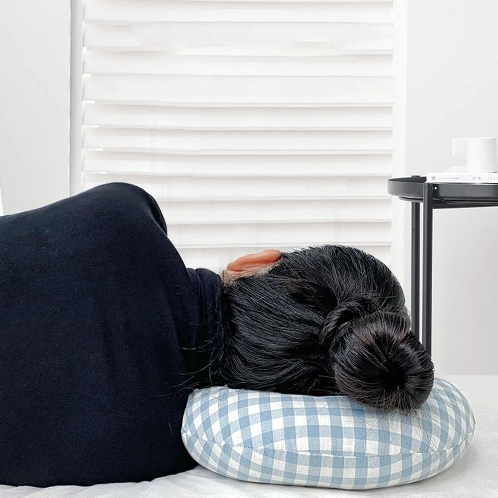 وسادة نوم ثقب مع فتحات تهوية لتخفيف آلام الأذن، تصميم دائري مريح لتعافي شفاء النوم الجانبي