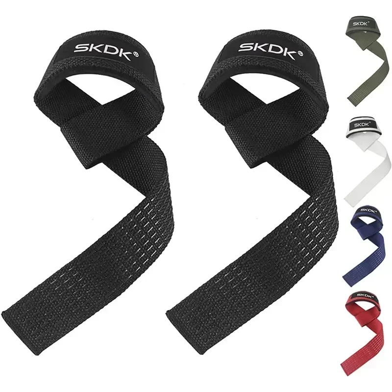 

Weightlifting Wrist Straps Strength Training Adjustable Non-slip Gym Fitness Lifting Strap Wrist Support Sports Grip Band