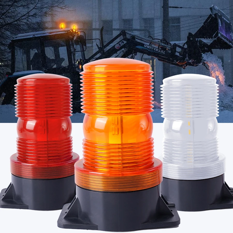 4 inch 54 Led Warning Light Car Emergency Light Signalling Flashing Strobe Traffic Car  Amber Red Blue Lamp 12V 24V 80V