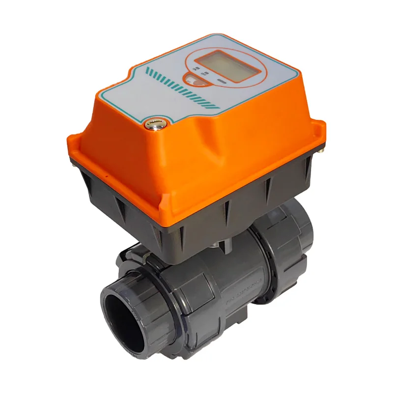 

DN20 Smart Electric Water Valve 2-way Flow Balancing Valve 0-10V 4-20mA Electric Actuator Ball Valves