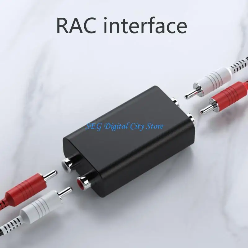 

U75B 4 RCA Channel Ground Loop Isolator Noise Sound for Car Speaker