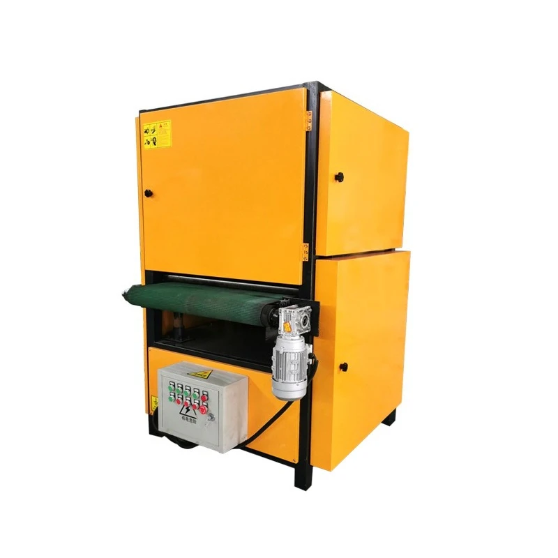 Flat polishing machine, stainless steel plate wire drawing machine, deburring sander