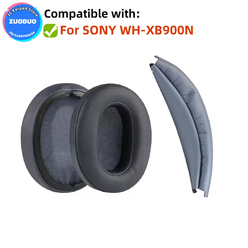 

Ear pads for SONY WH-XB900N replacement Earpads headphones Earmuffs Memory Sponge Sleeves Cover Case ZUODUO