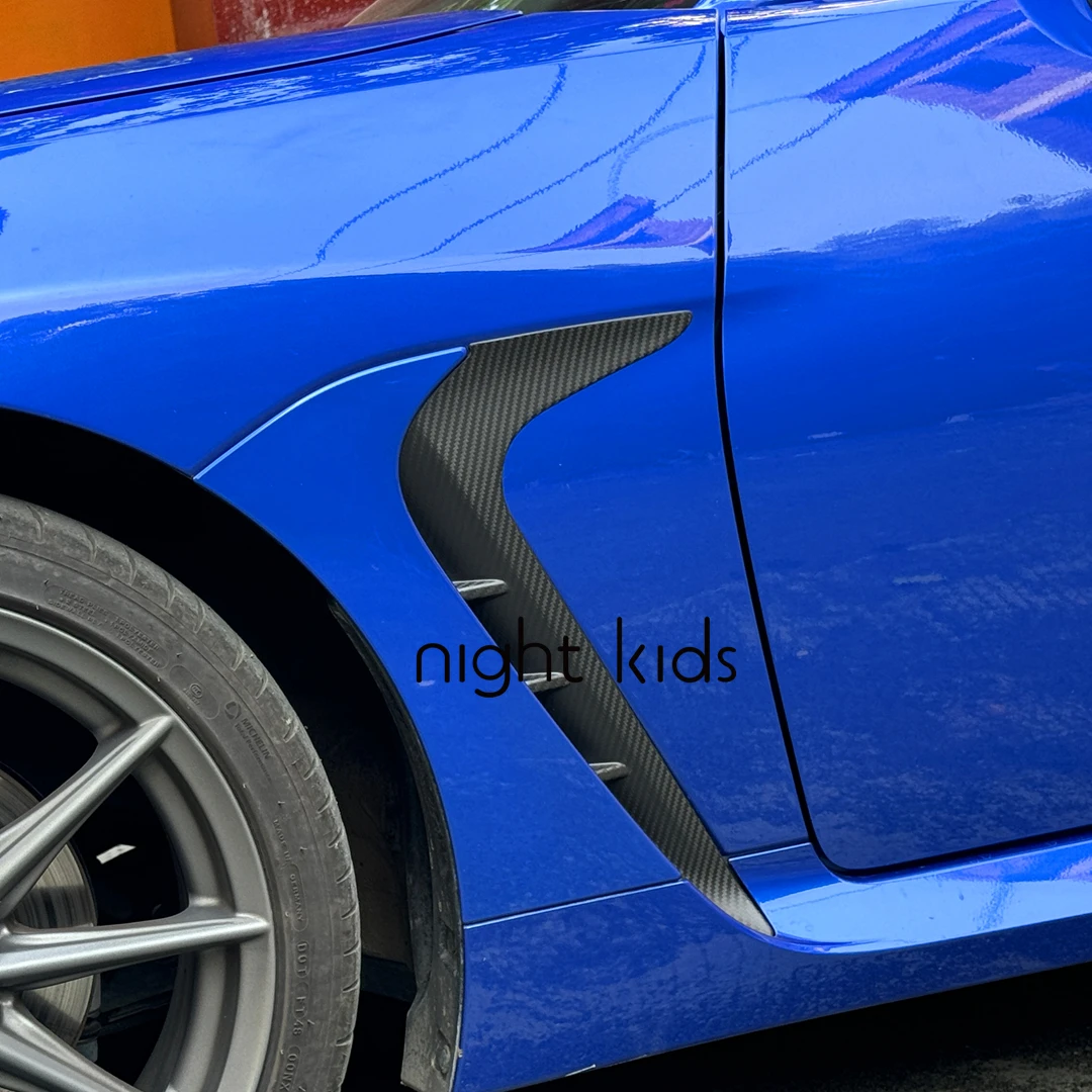 Suitable for 2022-2025 Toyota GR86/Subaru BRZ modified carbon fiber fender decorations, GR86 ZD8BRZ carbon fiber fender decorati