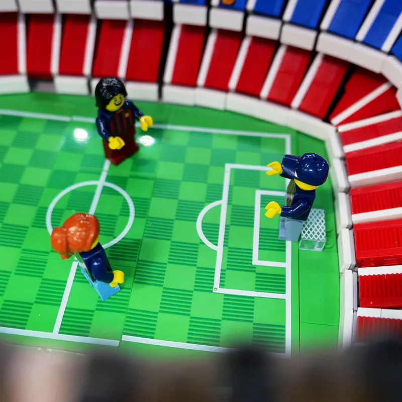 Комплект светодиодных ламп для LEGO FC Barcelona Camp Nou Creation 10284, набор аксессуаров для игрушечных ламп из кирпичиков, рождественский подарок (модель в комплект не входит)