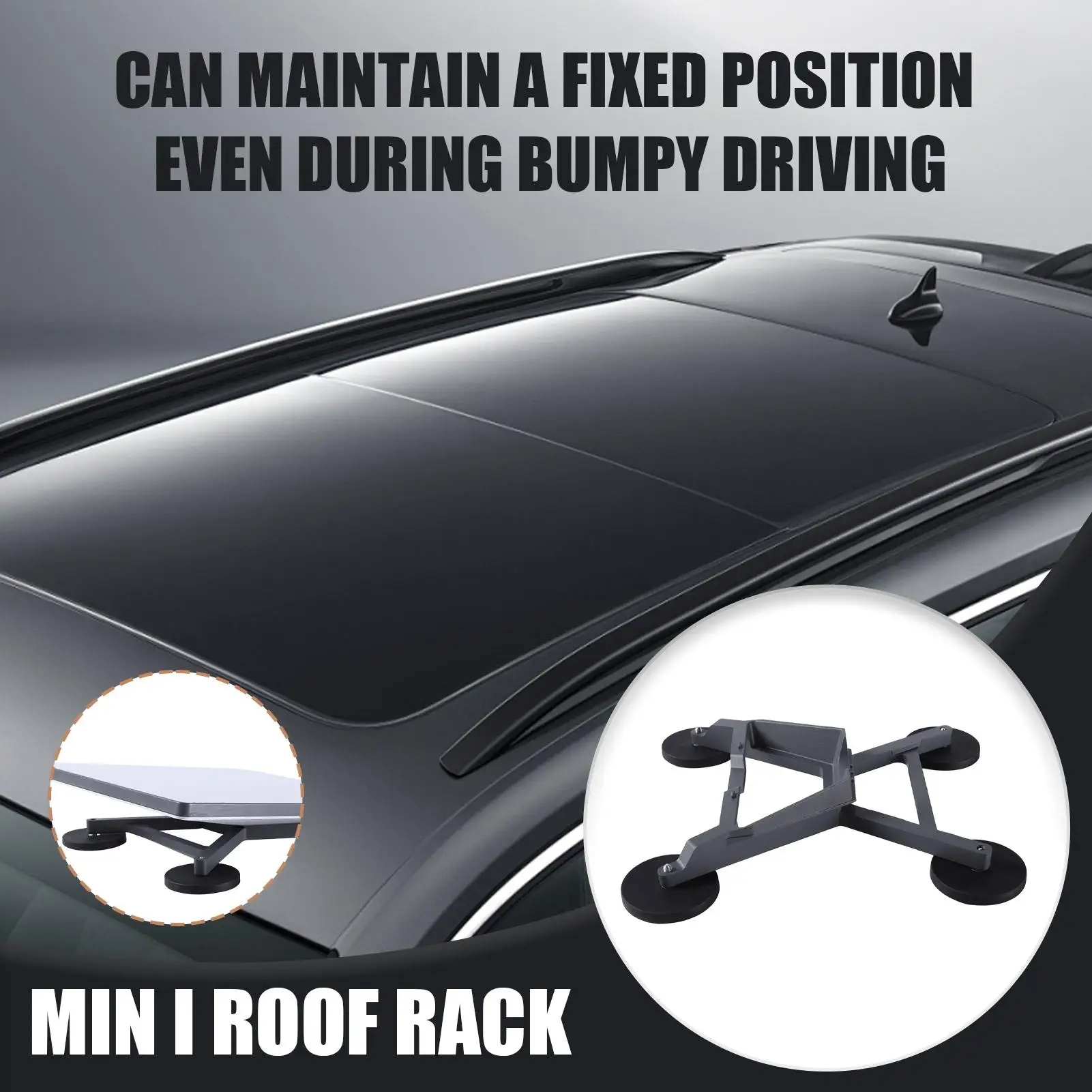 For For Star Mini Car Mount Metal Sunroof Cradle Car Window GPS Tablets Holder For Laptop Phone Dashboard Window Windshield