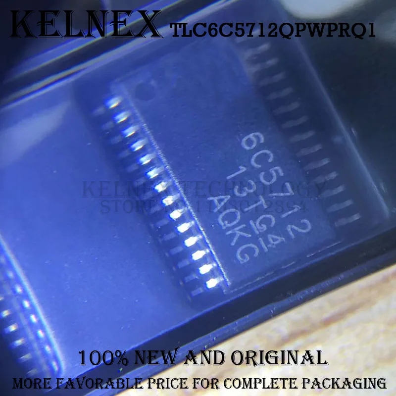 5pcs TLC6C5712QPWPRQ1 HTSSOP-28 TLC6C5712-Q1 Automotive 12-bit constant current LED perfusion driver