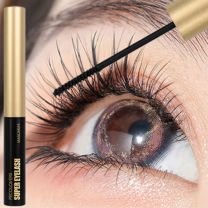 1 Stück verlängernde und voluminöse Wimperntusche, leicht und antihaftbeschichtet, leicht zu gleiten, langanhaltendes Make-up, schwarz, tägliches Make-up
