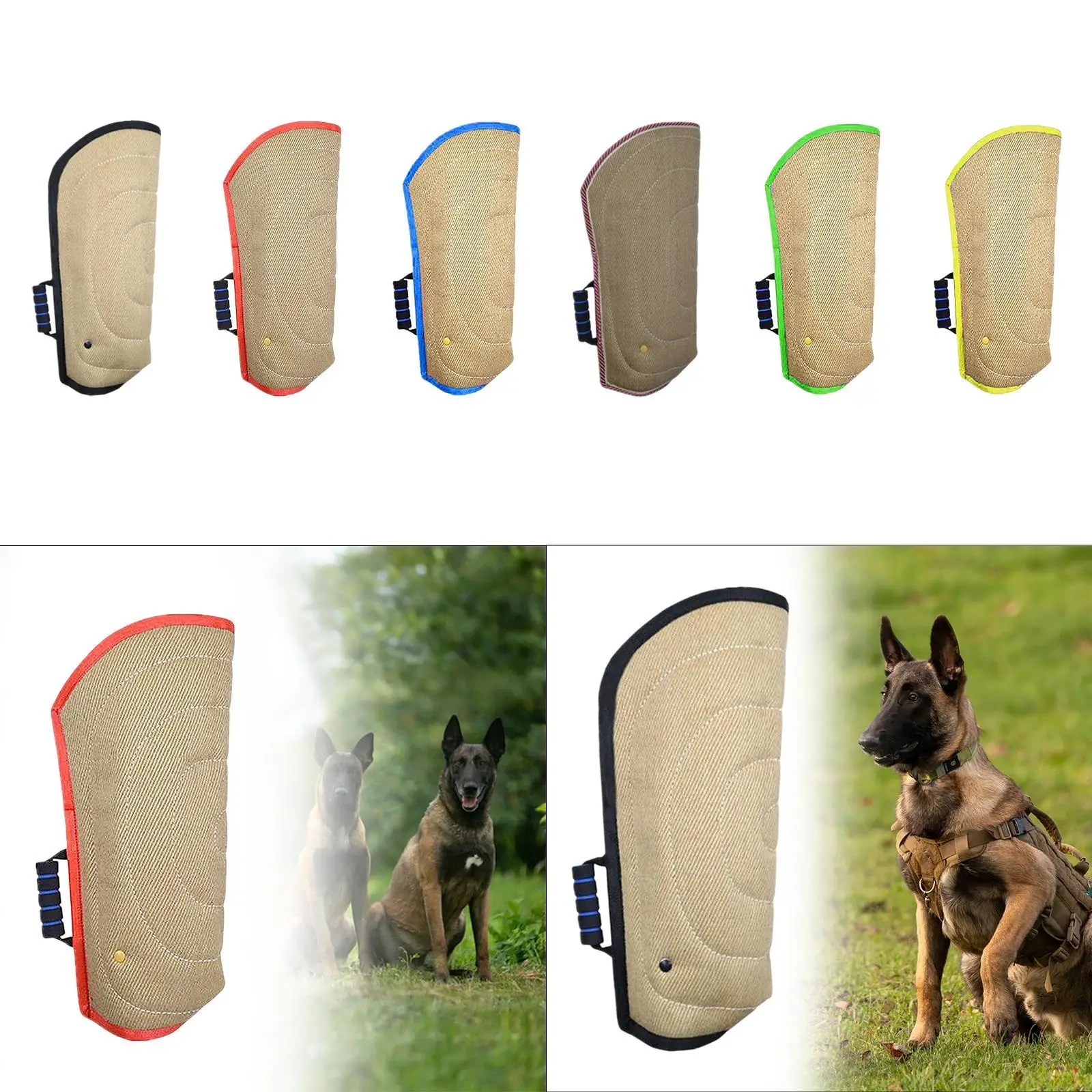 Oreiller de morsure de chien portable, manchons de morsure de dressage de chien, équipement d'entraînement, TDPToy, degré de déchirure, adapté au chiot, petit et moyen chien