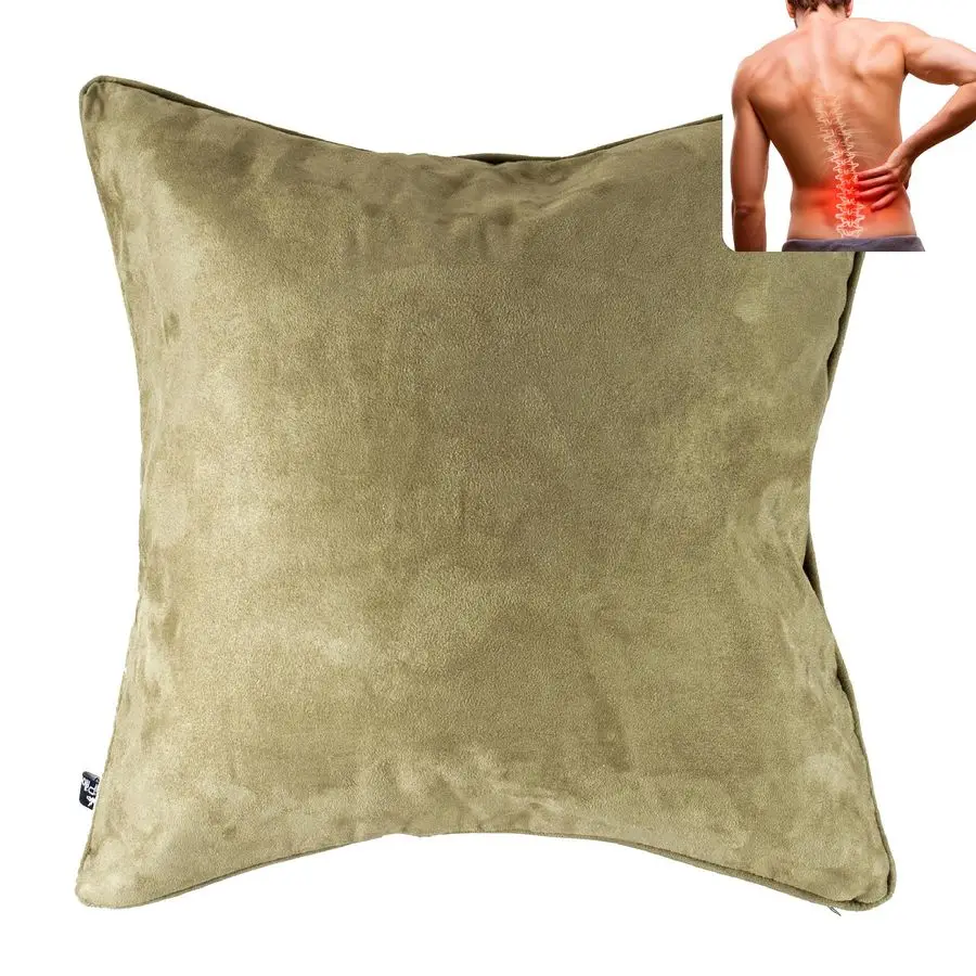 

QiPillow Pain Relieving Ergonomic amp Orthopedic Back Lumbar amp Posture Support Sitting Cushion for Chair, Couch, Bed Versatile