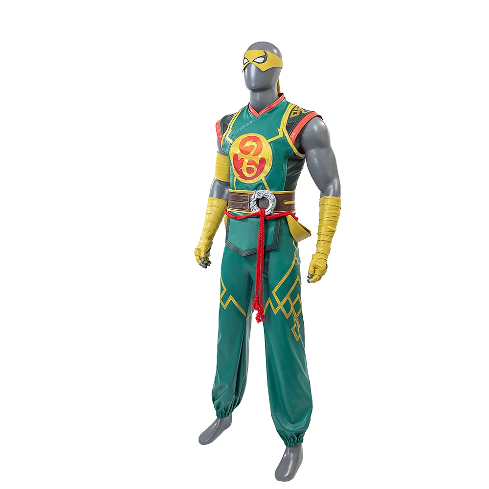 Game Iron Fist Cosplay Costume Halloween Carnival Party Suit view 4