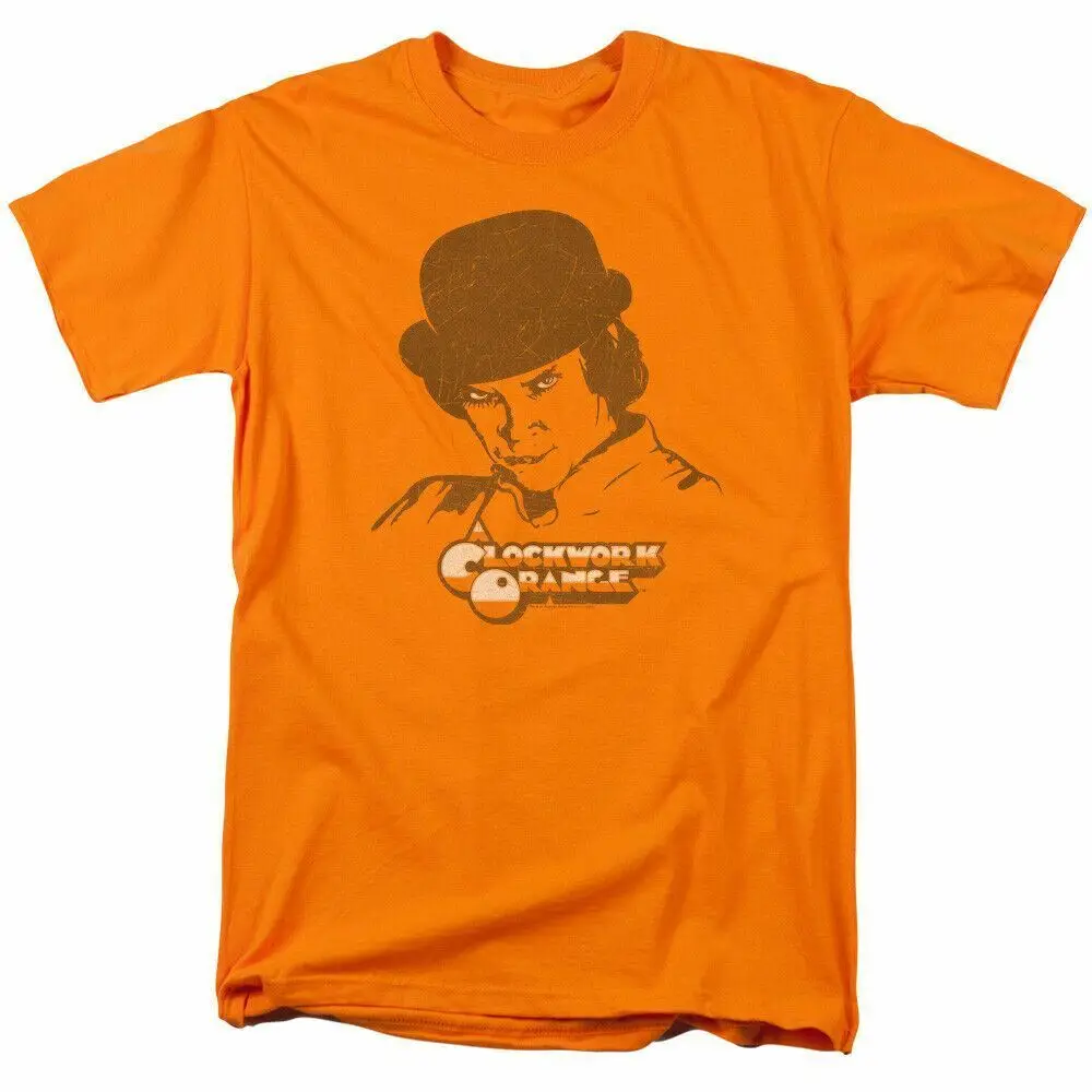 A Clockwork Orange Alex My Boy T Shirt Licensed Horror Movie Tee Classic Orange