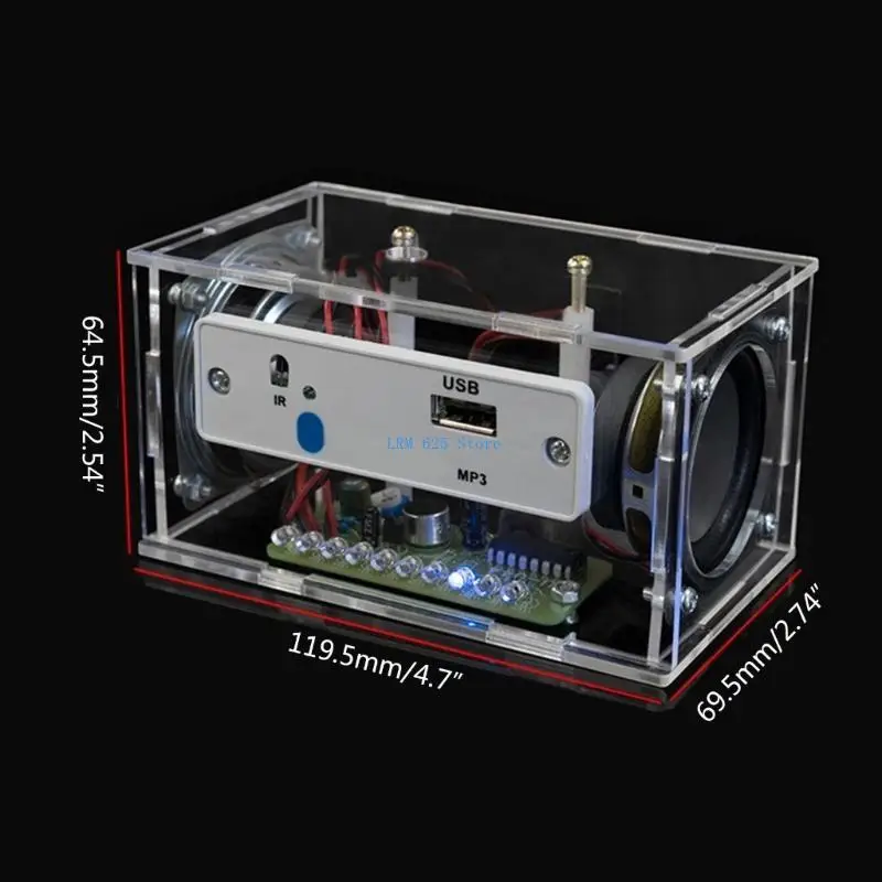 41QA -Verstärker -Board -Modul -Cube -Stromverstärker -Platine mit LED -Licht