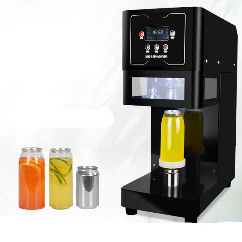 Fully Automatic Can Sealing Machine Non-rotating Filling Drink Packaging Sealer Beverage Machine for Beer Milk Tea Cup