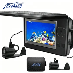 Erchang F431B Underwater Fishing Camera With 4x Digital Zoom 4.3 Inch 4000mAh 15m Infrared Winter Fisherman Camera For Fishing