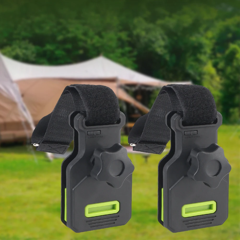 Wiederverwendbare Plane-Befestigung, Outdoor-Camping-Zubehör, Spannungsbefestigung, Baldachin, Zelt, feste Klemme, hängende Kunststoffklammer