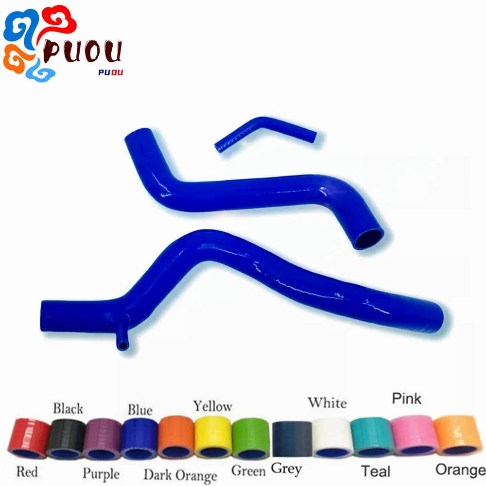 Kit de Mangueras de Radiador de Silicona para Ford Focus ZX3/ZX5/SVT ZETEC 2.0L/2.3L 2000-2006