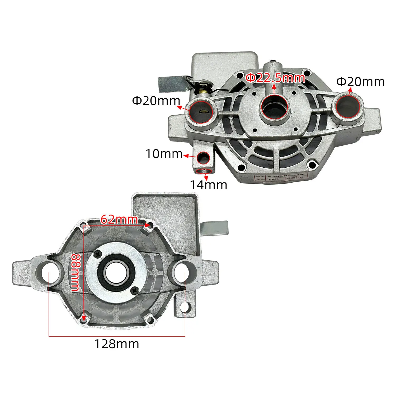 1pc Engraving Machine Head Assembly 3612 Aluminum Shell Accessories For Large Router Engraving Machine Power Tool Accessories