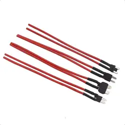 【5-1PCS】Car Simple Fuse Plug 12V 24V Standard Mini Micro 2 Fuse box Electrical Outlet Lossless Modification line