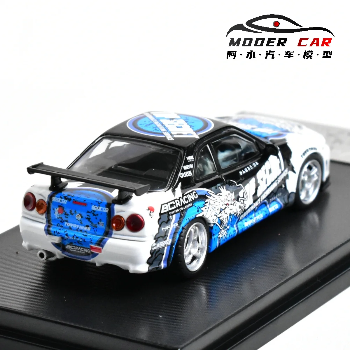 

mc 1:64 Взрослые Hobby R34 V-SPEC Подвижная литая модель автомобиля