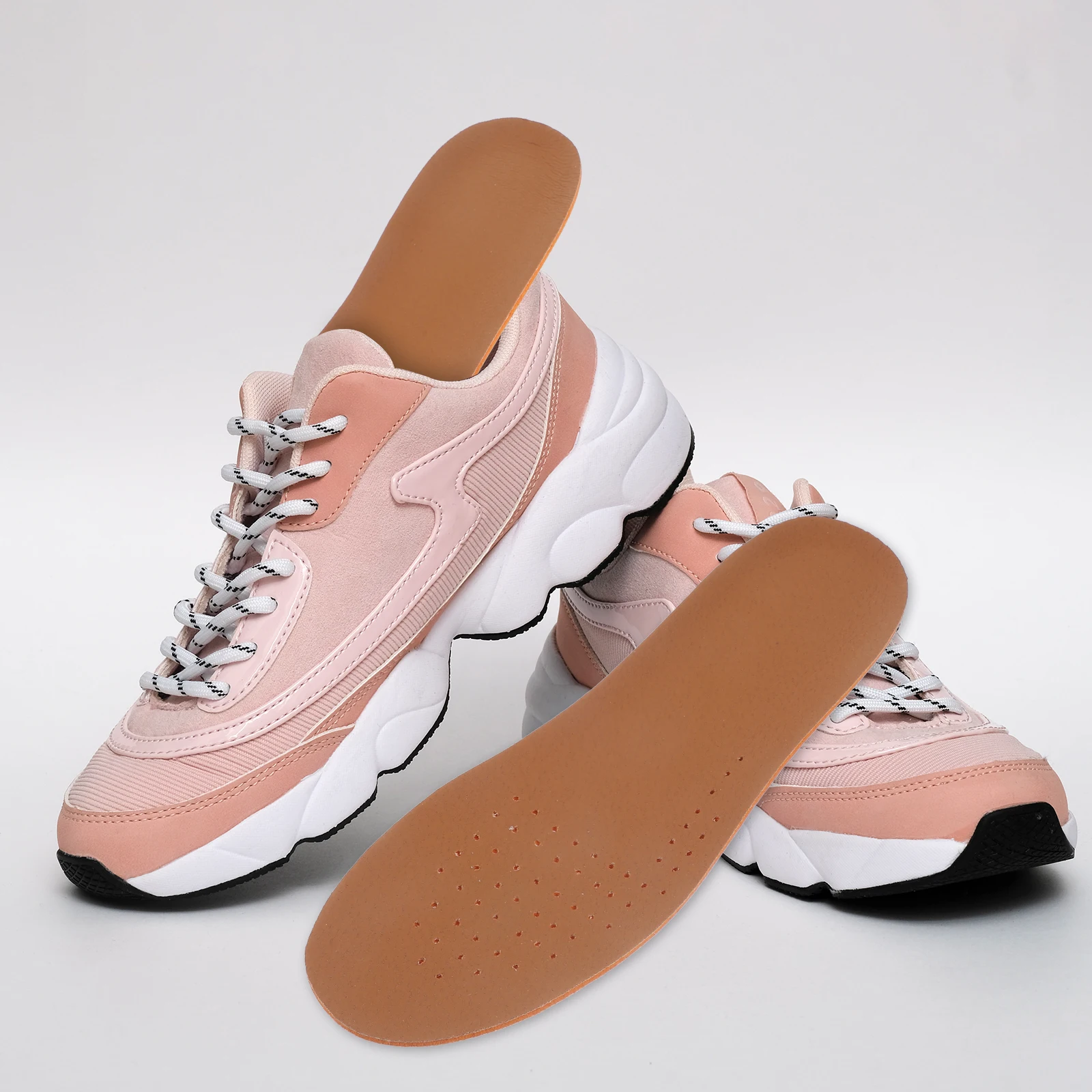 

Heightening Insoles Taller Pad Shoe Lift Comfortable Breathable Enhancement Premium Material Non Slip EVA Latex Pig Skin
