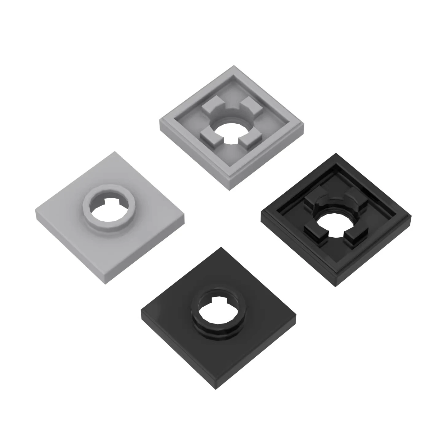 

Маленькие детали для конструктора-головоломки, технические элементы 27448, специальная поворотная доска 2x2, игрушка-конструктор, подарки, 50 г, 96 шт.