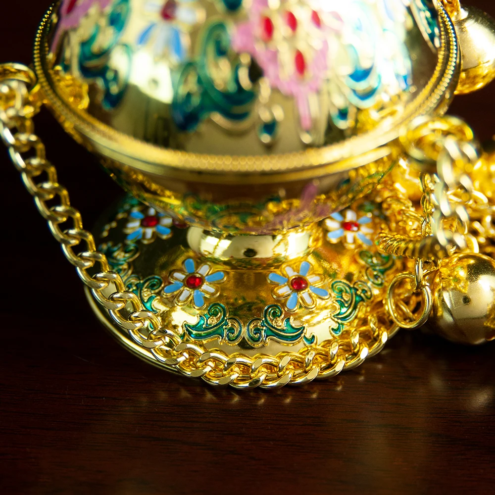 

Eastern Orthodox Church Incense Burner Incense Burner Large Smoke Hole Incense Burner Church and Home Wall Decoration Box Gift