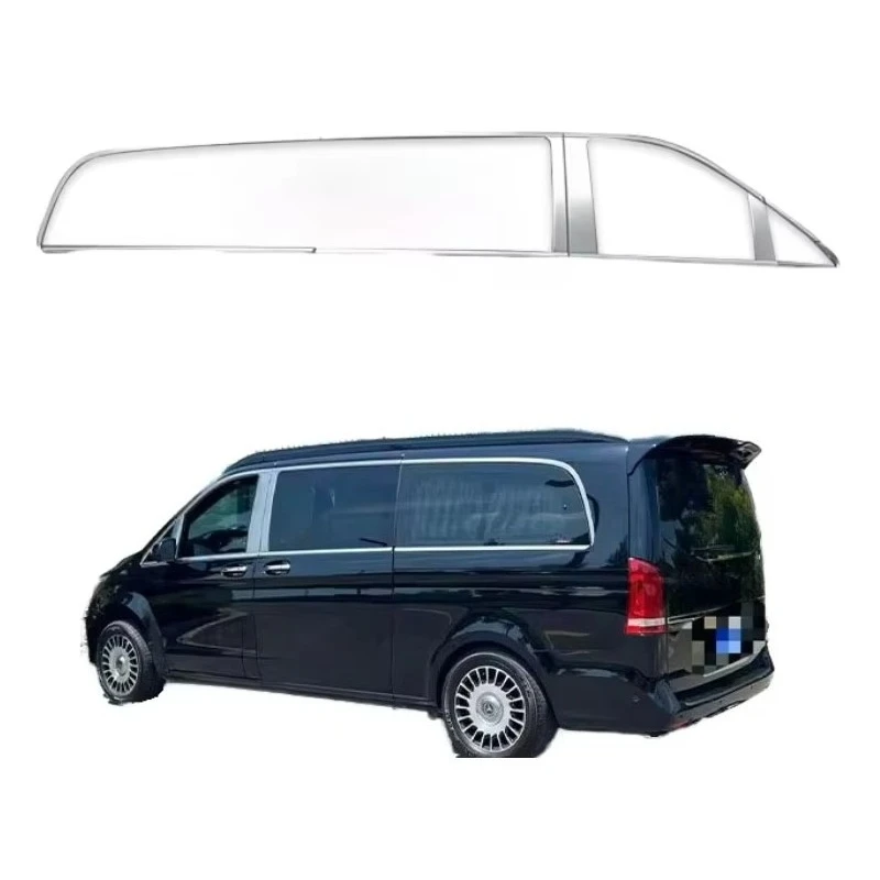 Wholesale High Quality Stainless Steel Window Trims Exterior Accessories Bodykit For 24 Models