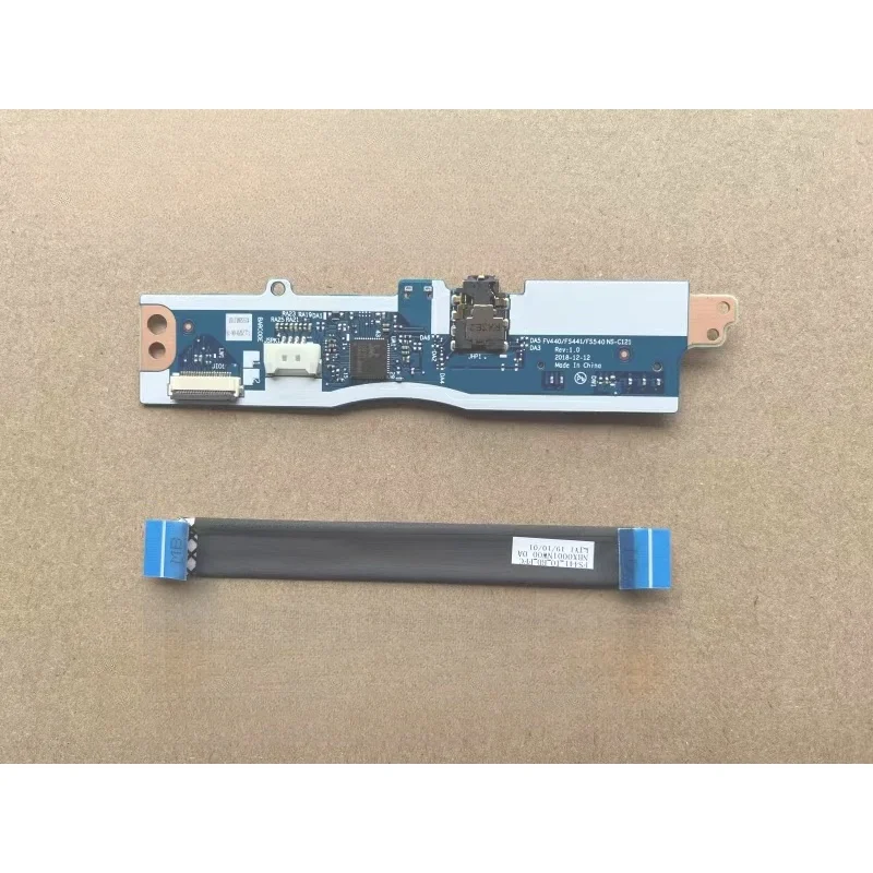 

For Lenovo V15 V14-IWL IIL IML ARE ADA IGL Audio Card Reader Board With Cable NS-C121 5C50S25286