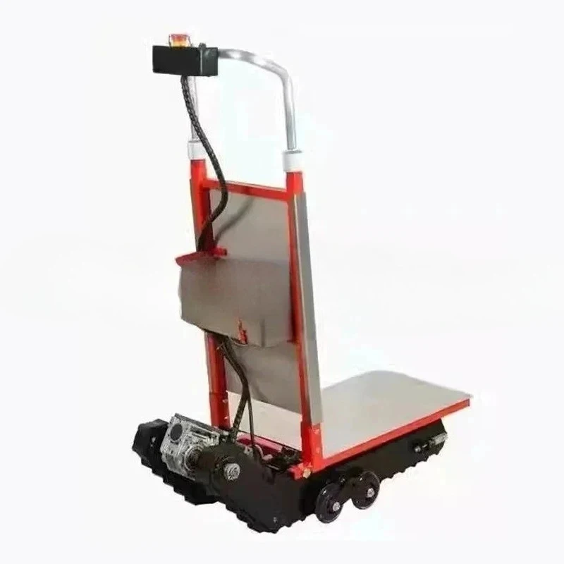 KG/Silent Climbing Vehicle Cargo Handling Cart Crawler-type Up and Down Stair Climber Folding Angle Adjustle
