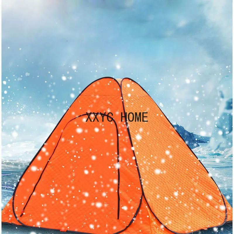 Outdoor Ultra-light and Fast Throwing Winter Cotton Tent, Nature Hike, Bushcraft Trip, Fishing Equipment, Camping Supplies