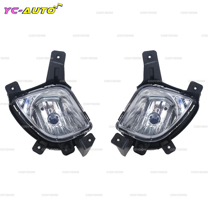 Car Front Bumper Fog Light Driving Lamp Fog Lamps Halogen Bulbs For Hyundai Tucson IX35 2010 2011 2012 2013 2014