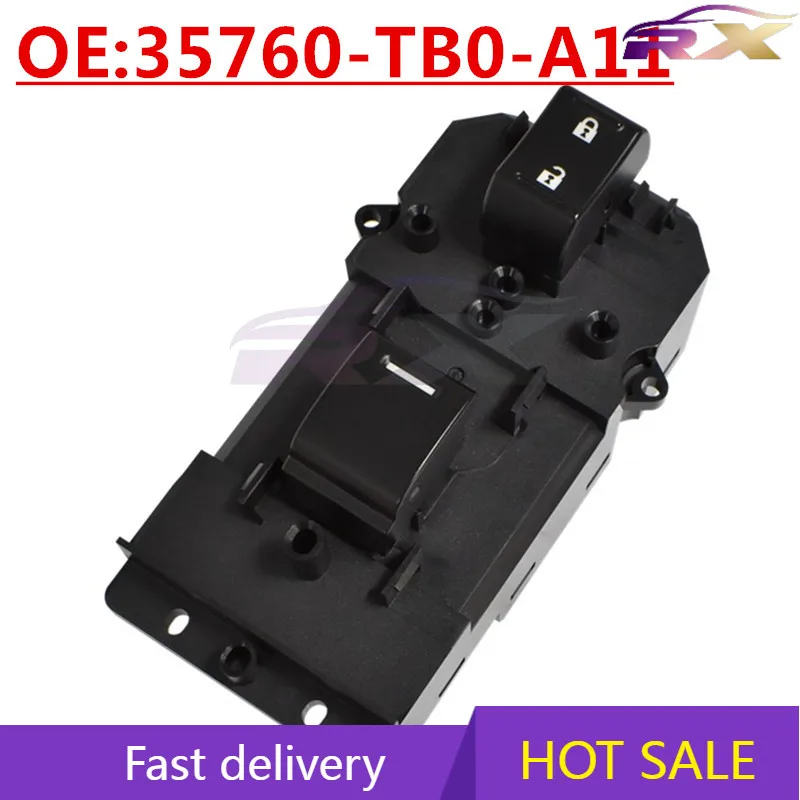 

OEM:35760TB0A11 Suitable For Honda Accord Odyssey Co-pilot glass lifter switch