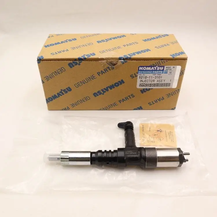 

6218-11-3101 S6D140E Форсунка двигателя и топлива для дизельного двигателя экскаватора S6D140 Komatsu, запасные части