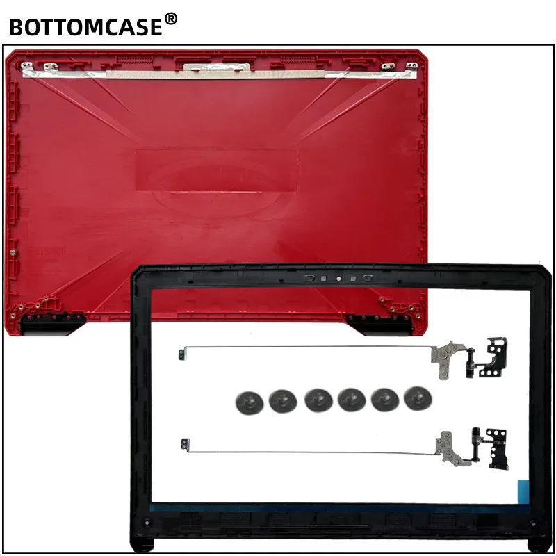

New For BOTTOMCASE® FX504 FX504G FX504GD FX504GE FX80 FX80G FX80GD Laptop LCD Back Cover /LCD Front Bezel/ Hinges