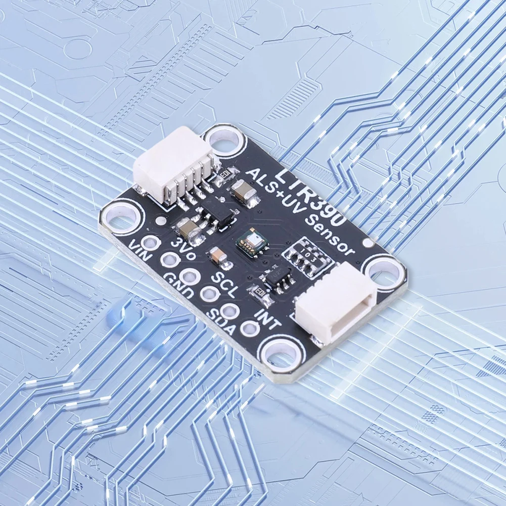 LTR390 UV Detection Sensor Module Light Sensor Support I2C UV Detection Sensor Module 300nm To 350nm for Weather Experiment