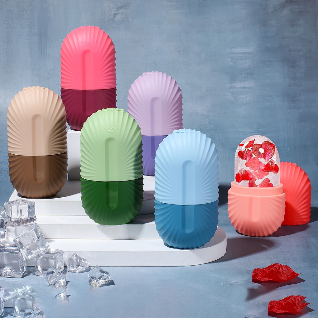 Siliconen ijsblokjesbakken Schoonheid Lifting Ice Ball Face Massager Contouring Eye Roller Gezichtsbehandeling Verminder acne Huidverzorgingstool