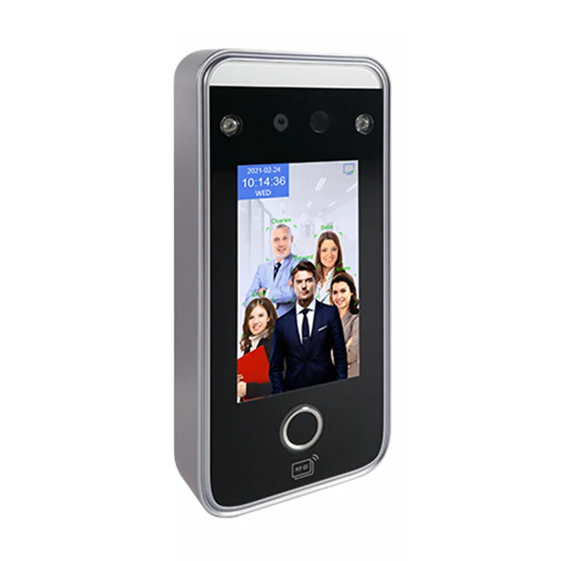 JINGXIN Dual Camera Biometric Anti-counterfeiting Multi Language SDK Open Docking Enterprise Access Control Attendance Machine