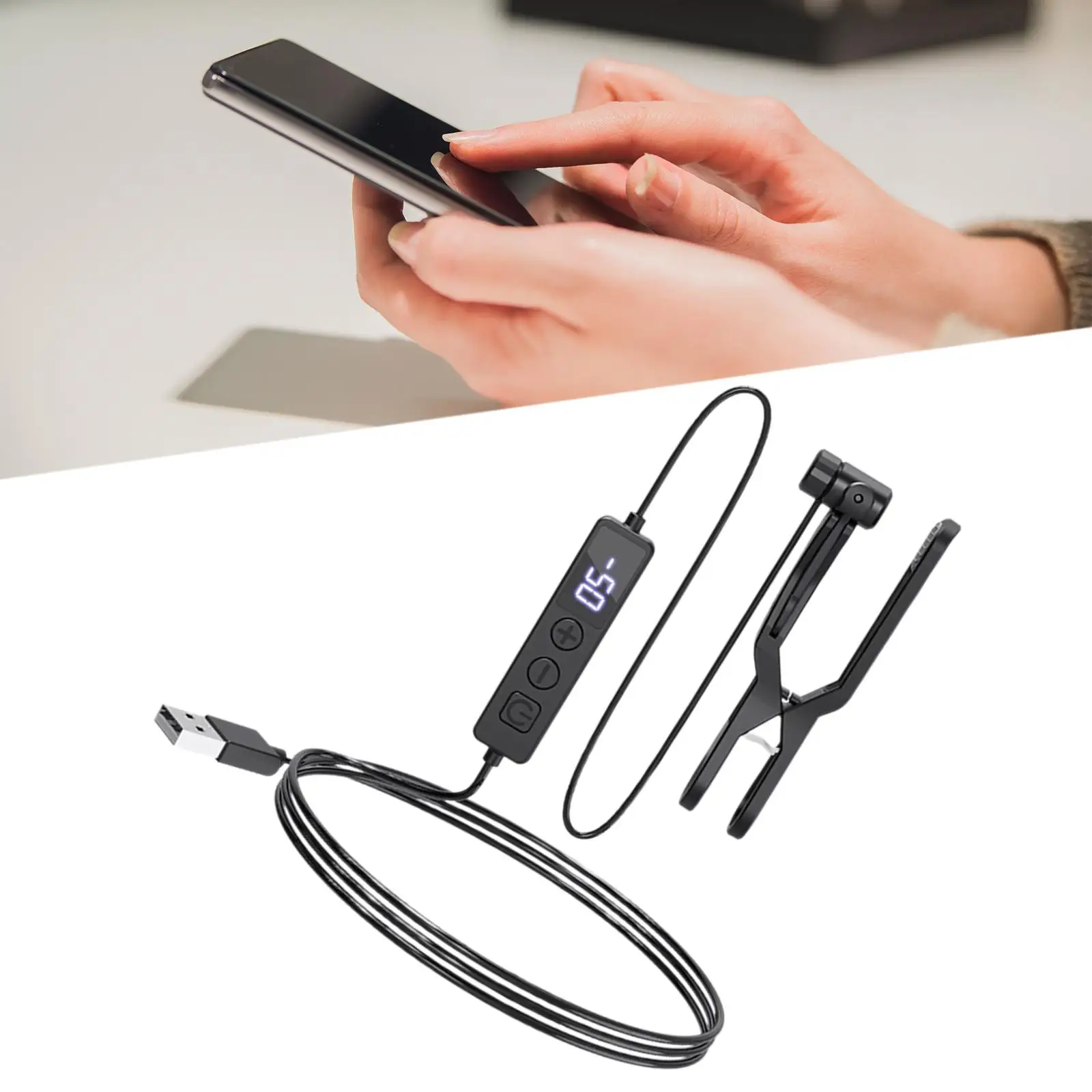 

Auto Clicker for Phone Universal USB Simulator for Games Live Broadcasts Giving A Like in Tiktok Reward Tasks Deal