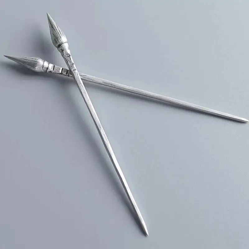 نفس نمط دبوس الشعر كما فنغ شينغ شين لي كم السهم دبوس الشعر المعدني العتيقة السهم دبوس الشعر للجنسين دبوس الشعر وإكسسوارات الشعر