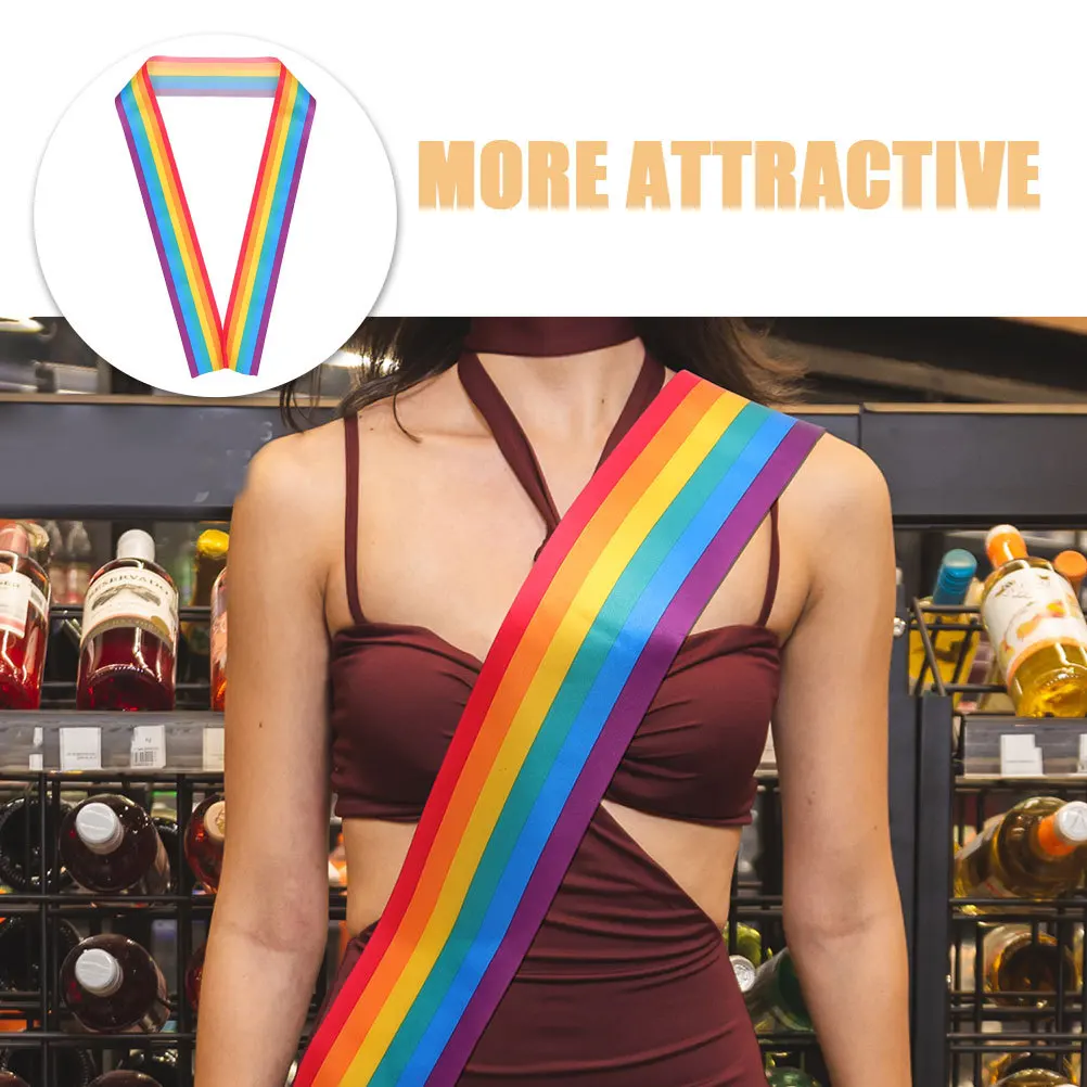 

6Pcs Sashes Shoulder Belts Party Accessories Unisex Parade Supplies Sash Sashes Sash Accessories Shoulder Belt