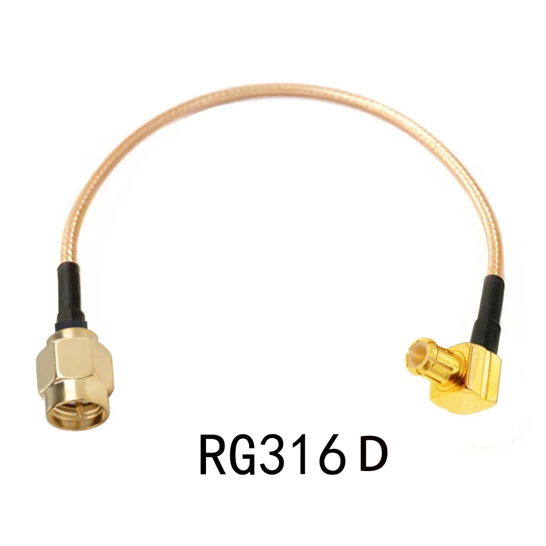 1pc SMA Male / Female/ RP Plug Jack to MCX  RF Connector Pigtail Cable RG316 D Double Shielding 15CM/30CM/50CM NEW for Wireless