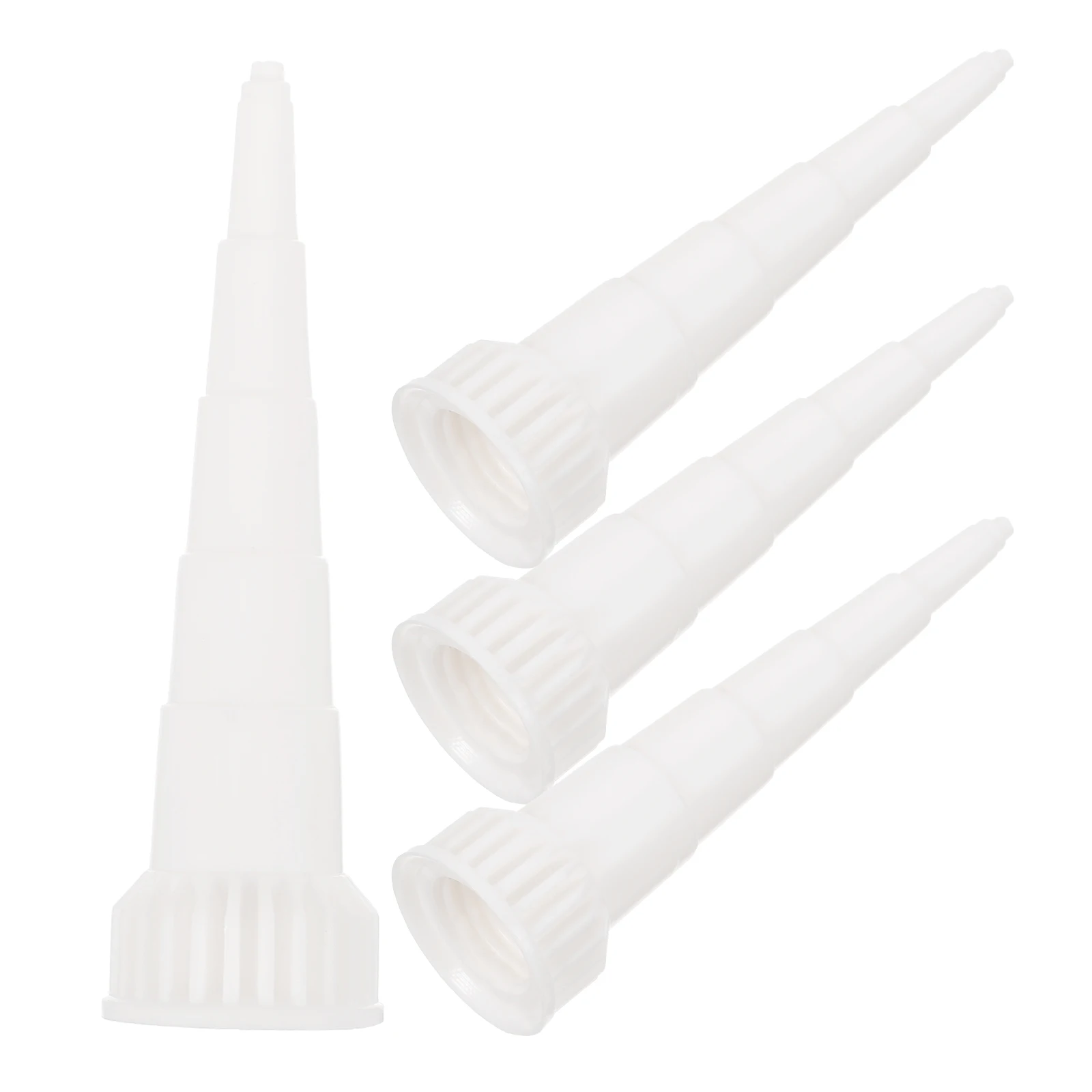 

4pcs Caulking Nozzle Glue Sealant Head Dispensing Tips Rubber Applicator Caulk Tool Window Finisher Sealing Caps