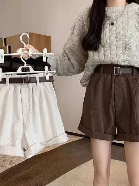 

Широкие брюки с высокой талией, осенне-зимние, в корейском стиле, модные, универсальные, повседневные, свободного кроя, женские брюки для работы.