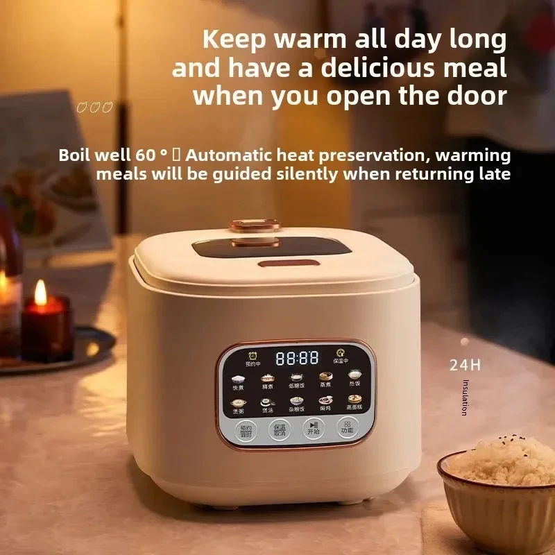 3L visual low-sugar rice cooker new soup separation smart home multi-functional cooker cooking rice steaming rice factory outlet