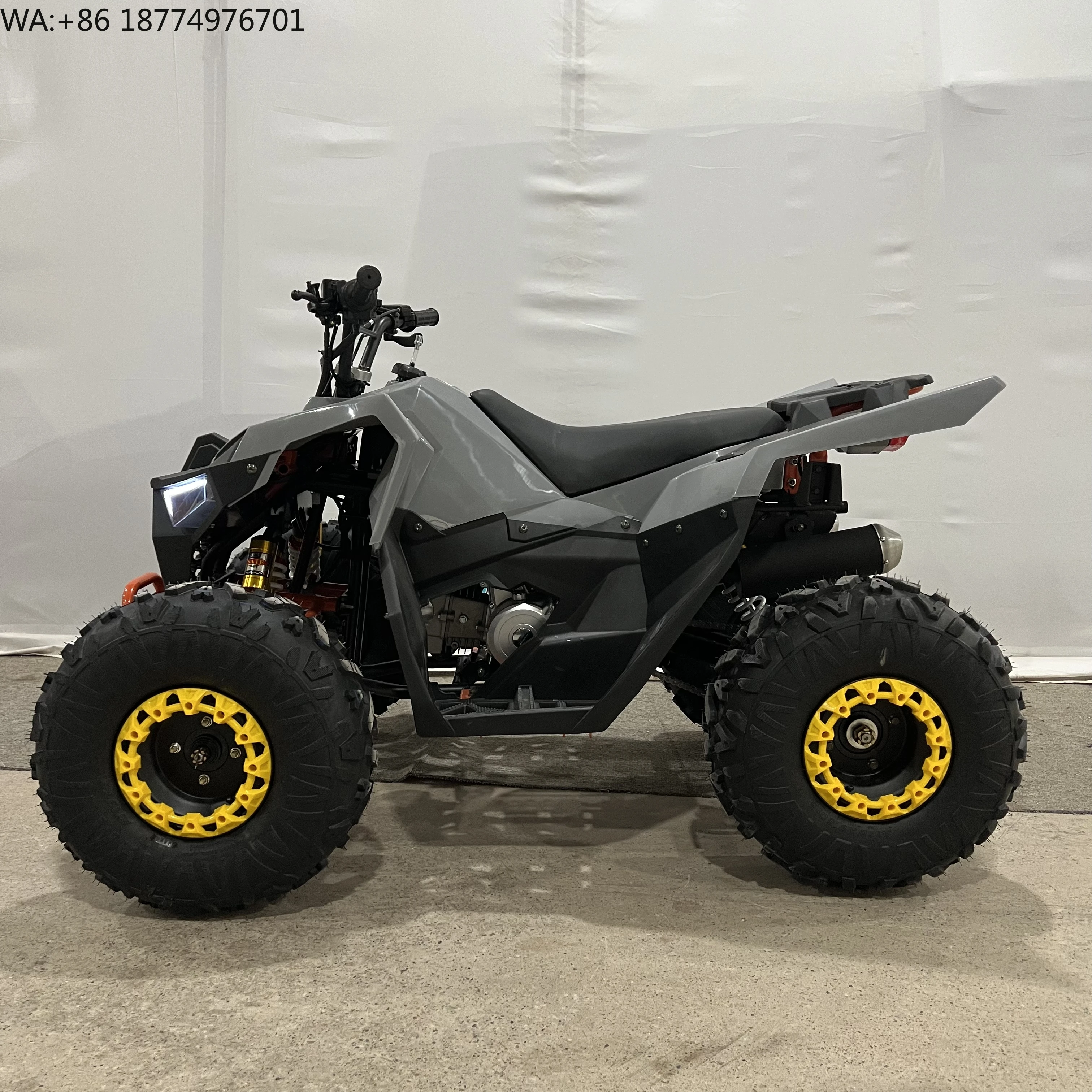 Water Cooling Sport Racing Style Digital Dashboard Comfortable ATV New 1000W Power Quad  Electric 125cc ATV for Adults Kids