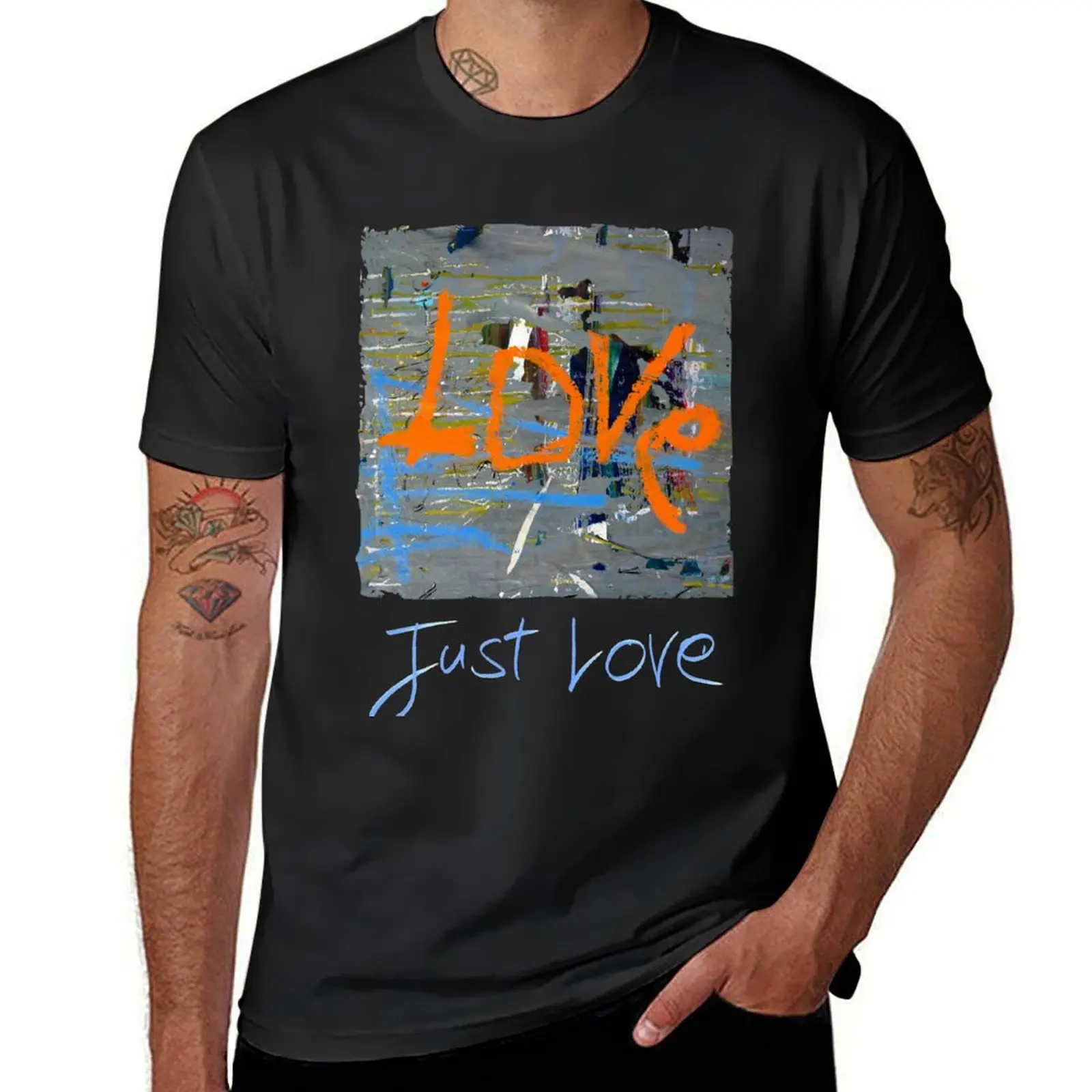 

Just Love T-Shirt customizeds affliction shirts cotton graphic tees men clothings