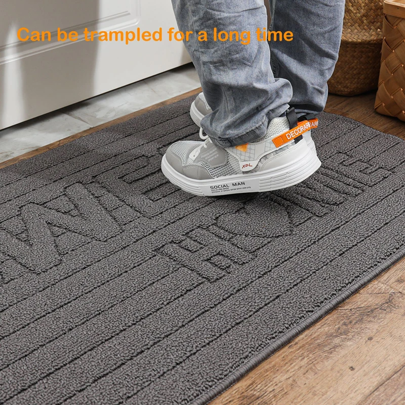 Entrance mat，Foot pad，Home decoration，Absorb water，Anti-slip and wear-resistant，Kitchen bathroom，Rectangular carpet，door rug